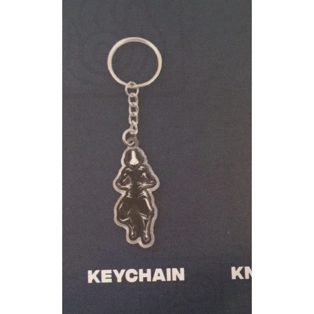 Avatar The Last Airbender Aang Avatar State Glow In The Dark Keychain Culturefly